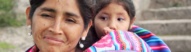 Femme péruvienne avec son enfant, Pérou