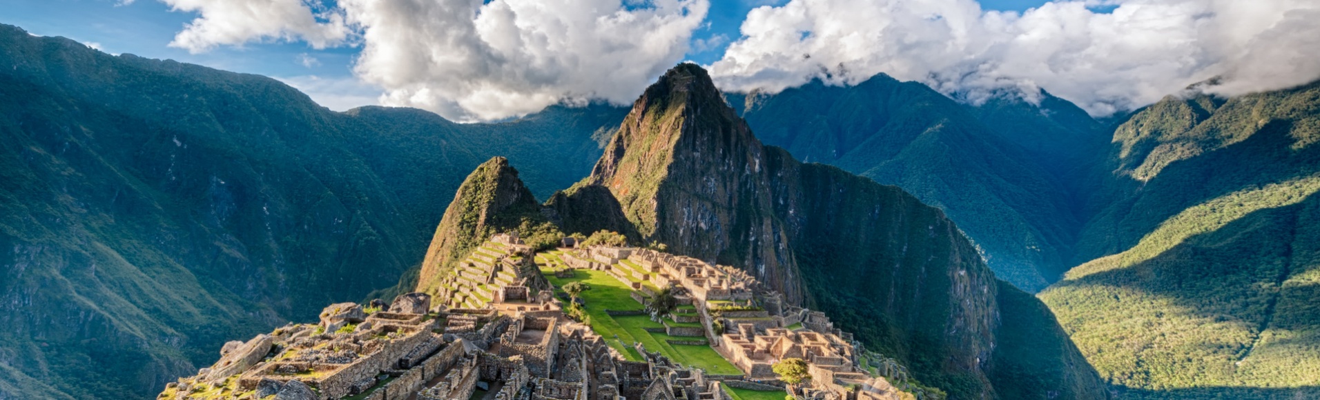 Panorama 360 sur le Machu Picchu, Pérou