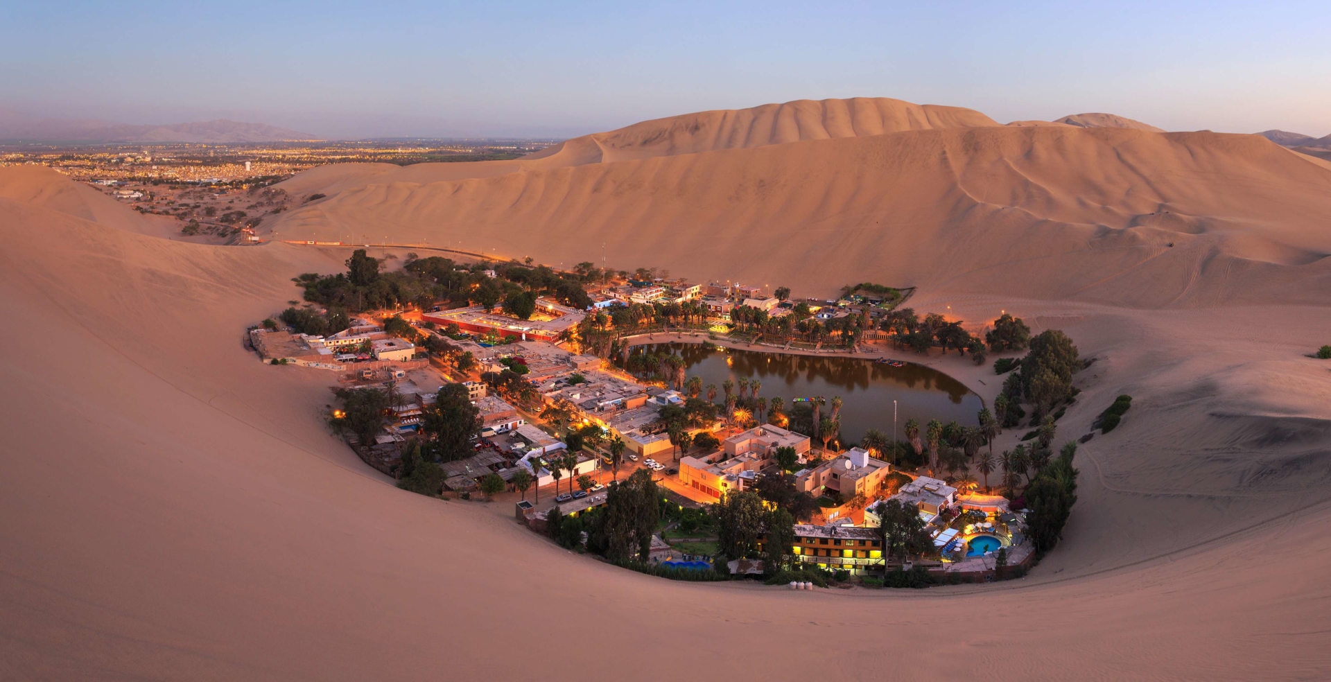 Oasis Huacachina, Ica, Pérou