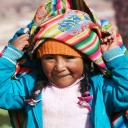 Fille communauté Aymara, Pérou