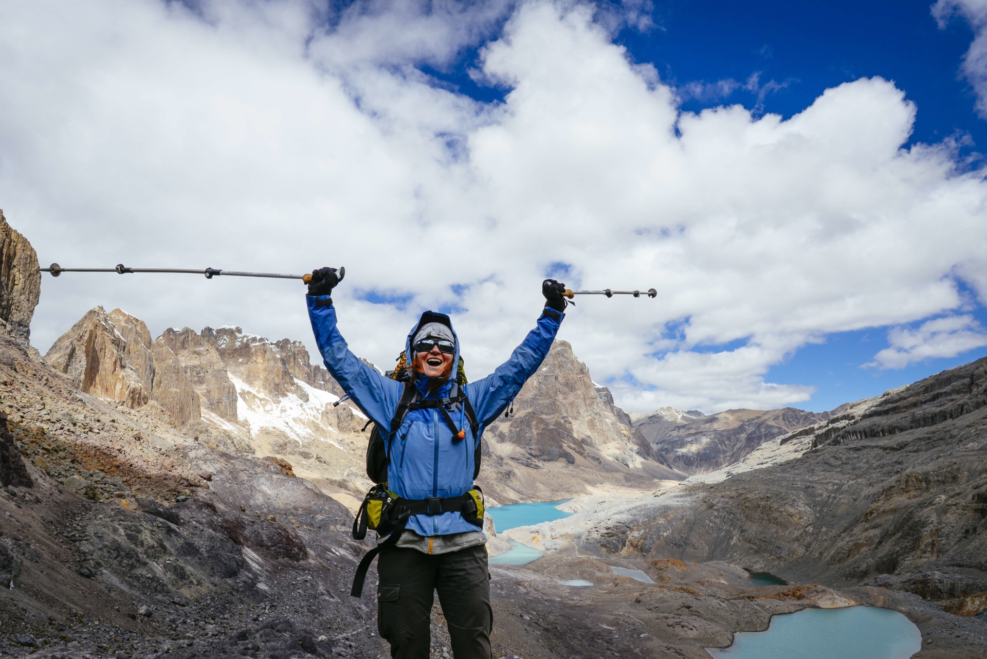 femme-trek-andes-perou