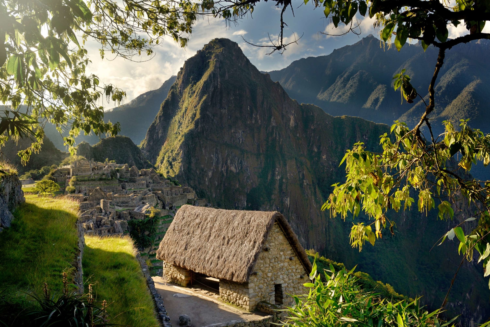 Maison du gardien, Machu Picchu, Pérou