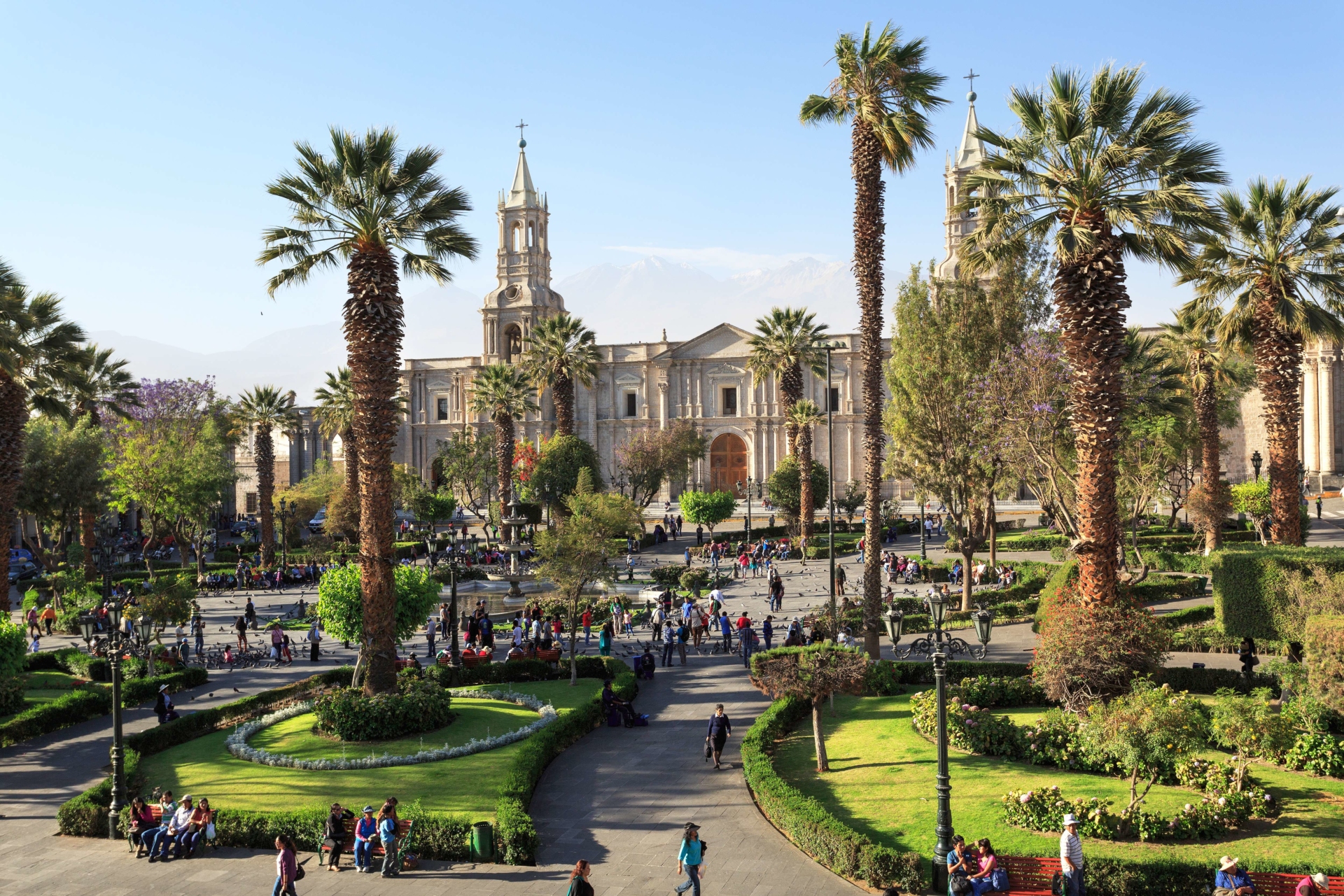 Place des Arme, Arequipa, Pérou