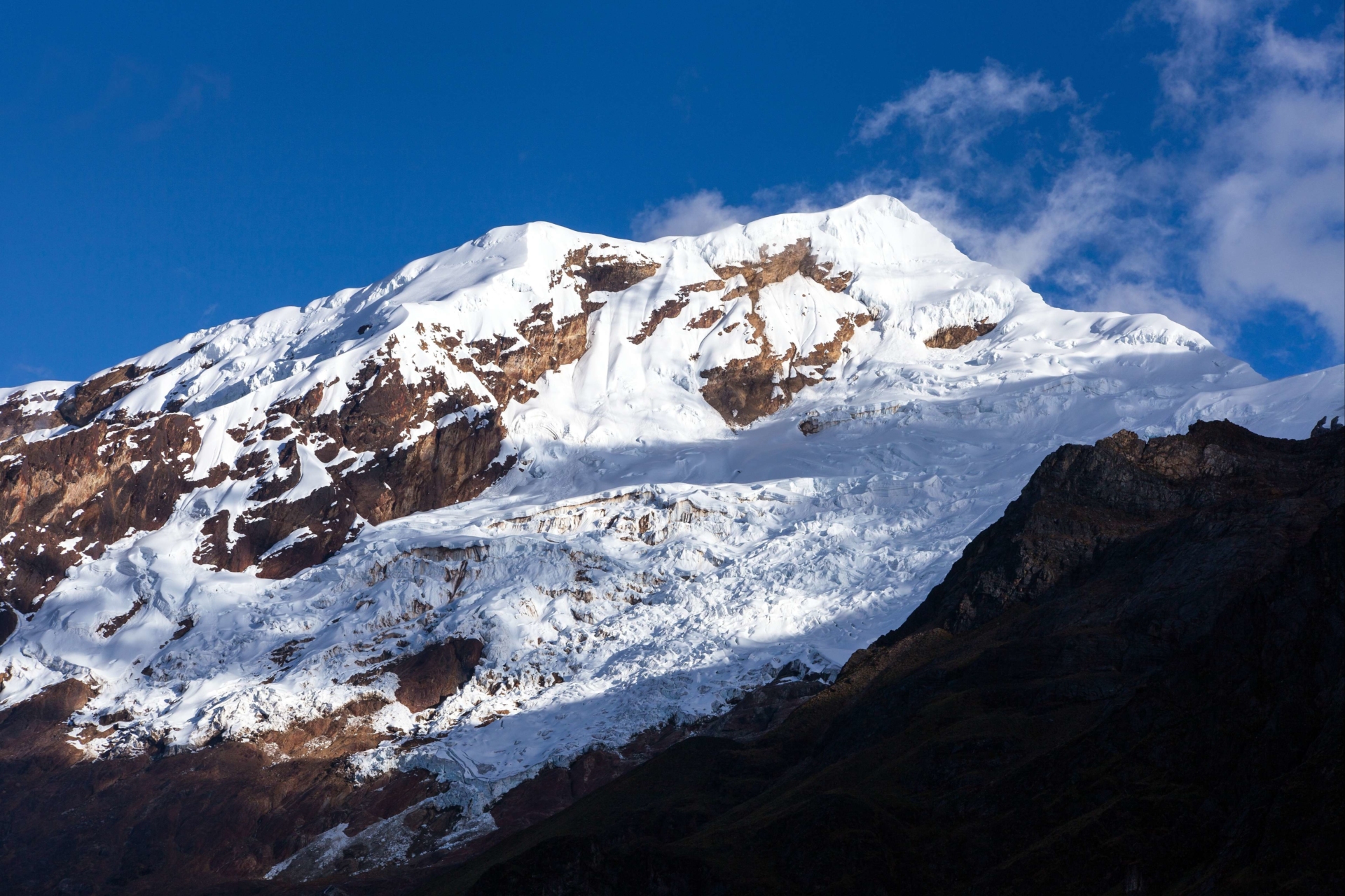 sommet-montagne-neige-choquequirao-trek-perou